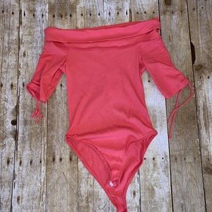 Topshop Off the shoulder bodysuit